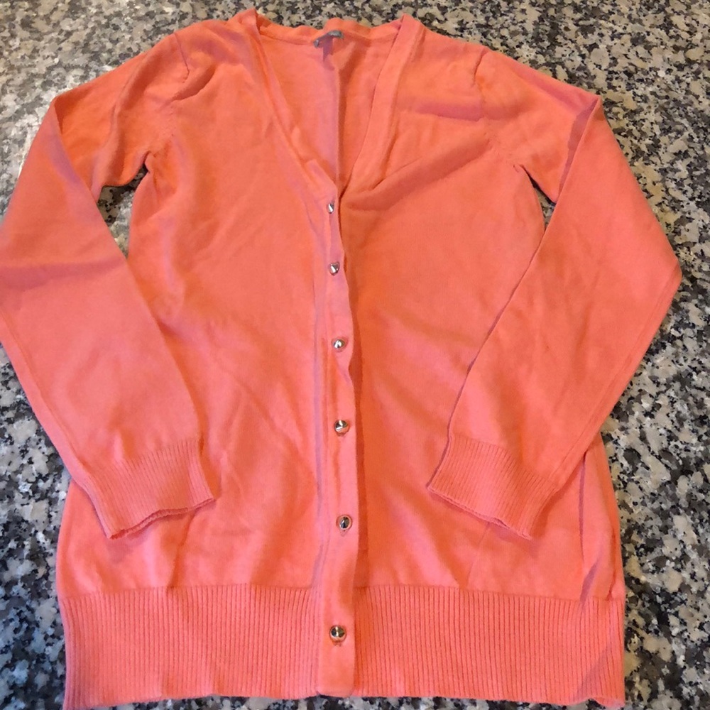 Cardigan with studded buttons